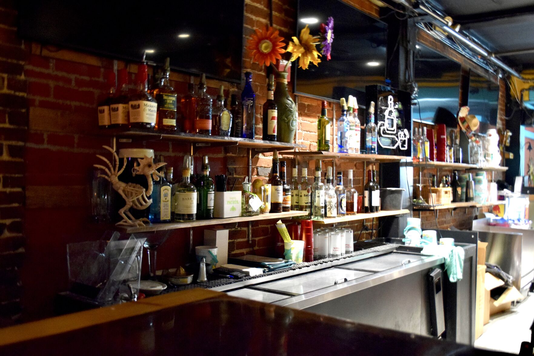 The bar at The Depot